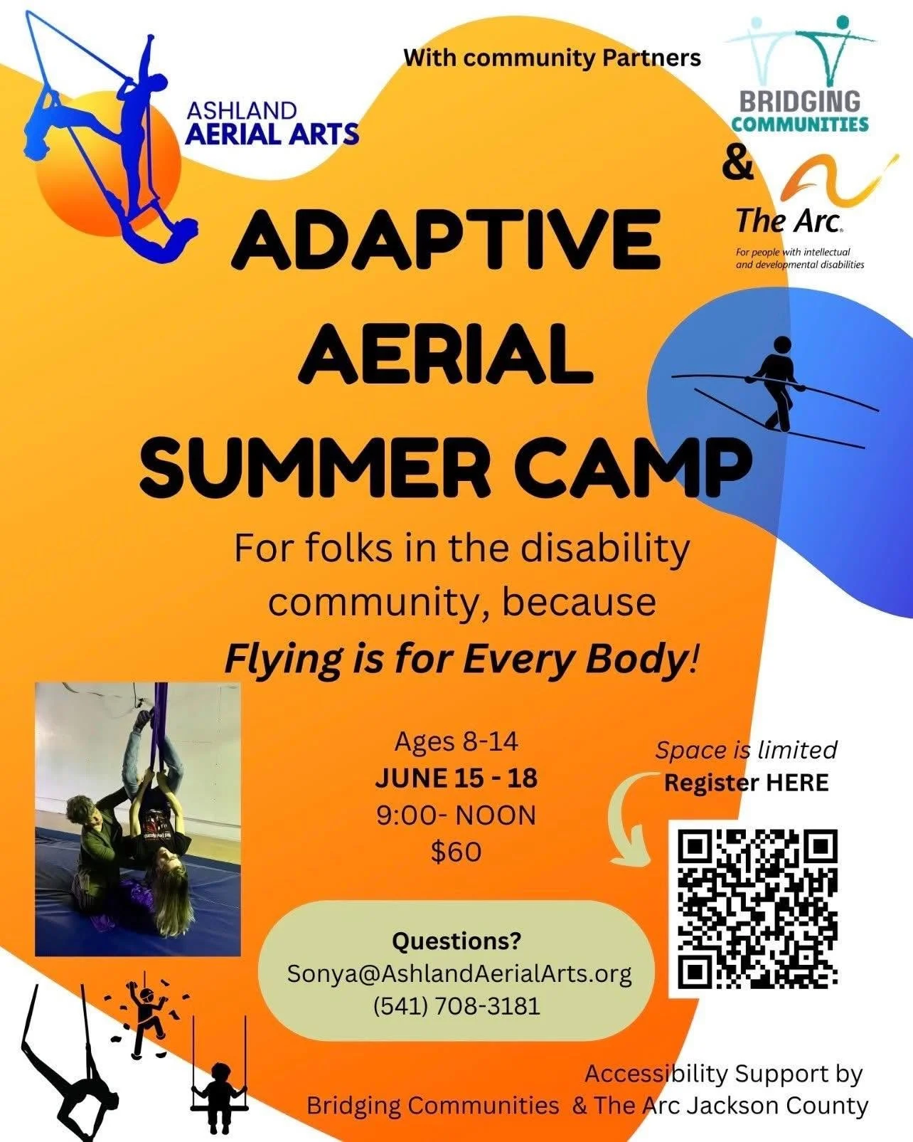 Adaptive Aerial Summer Camp