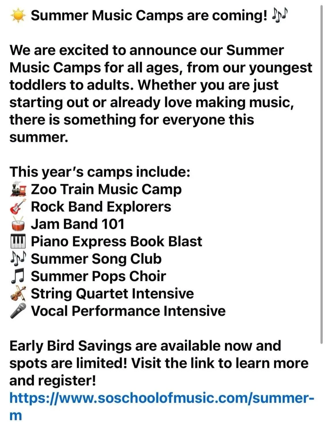 Southern Oregon School of Music