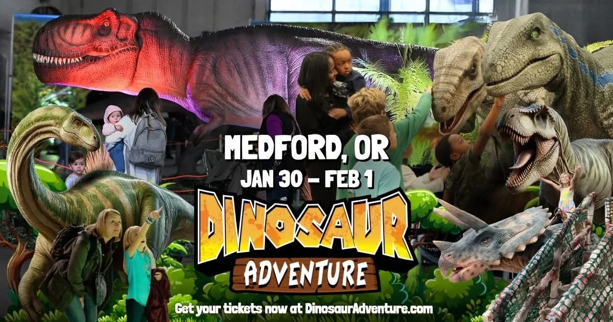 Dinosaur Adventure Medford OR 2026