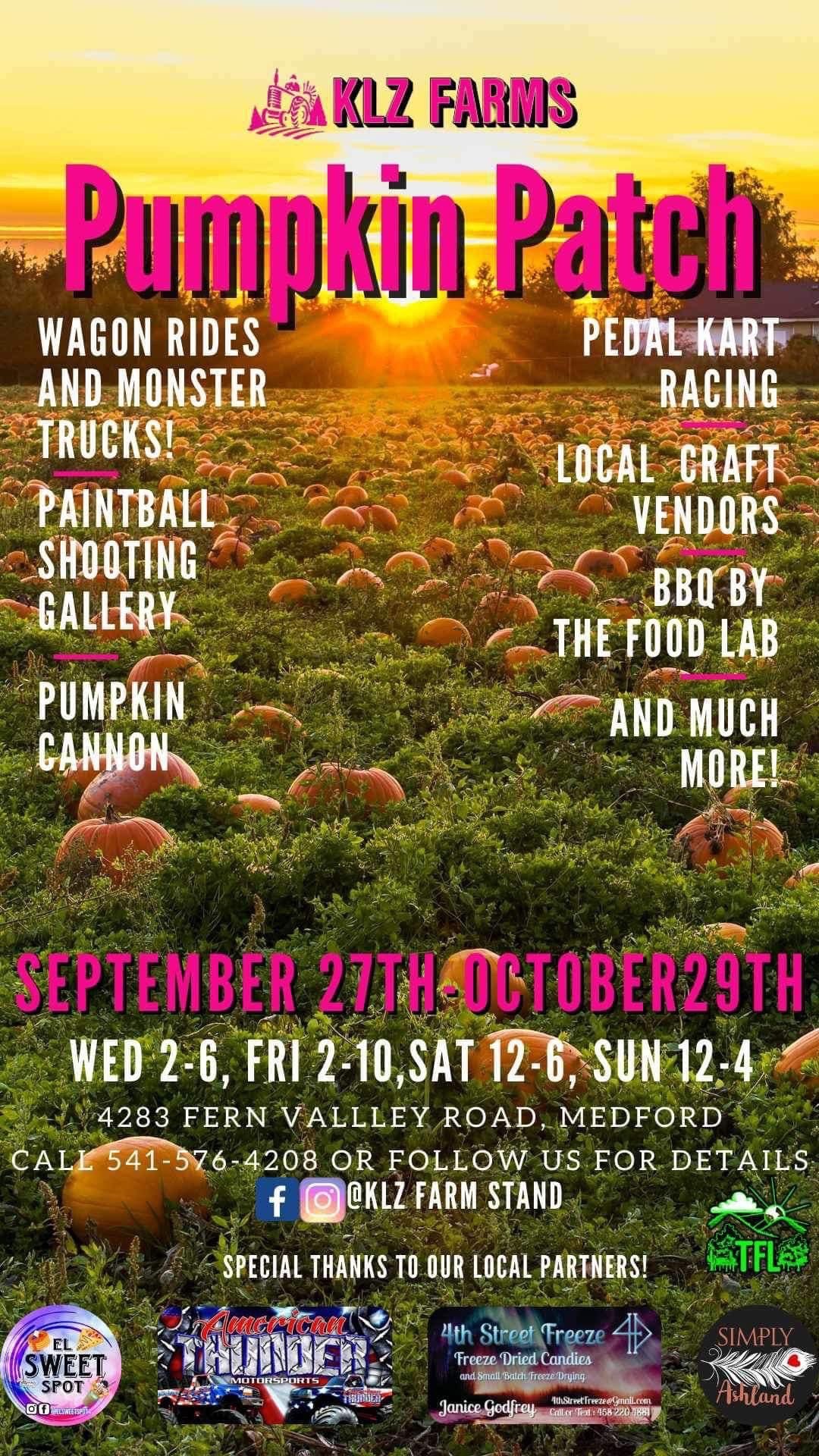 Pumpkin Patches, Corn Mazes, Hay Rides, Fall Festivals, & More —The