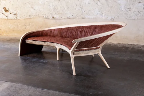 Broached - Chaise Lounge by Jon Goulder