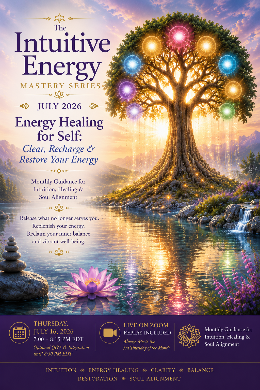 The Intuitive Energy Mastery Series July 2026