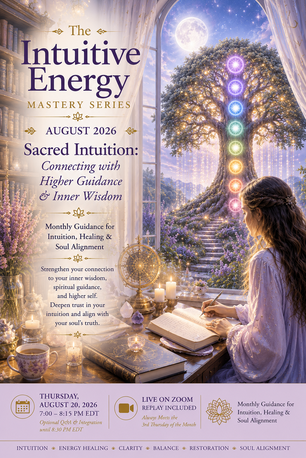 The Intuitive Energy Mastery Series August 2026