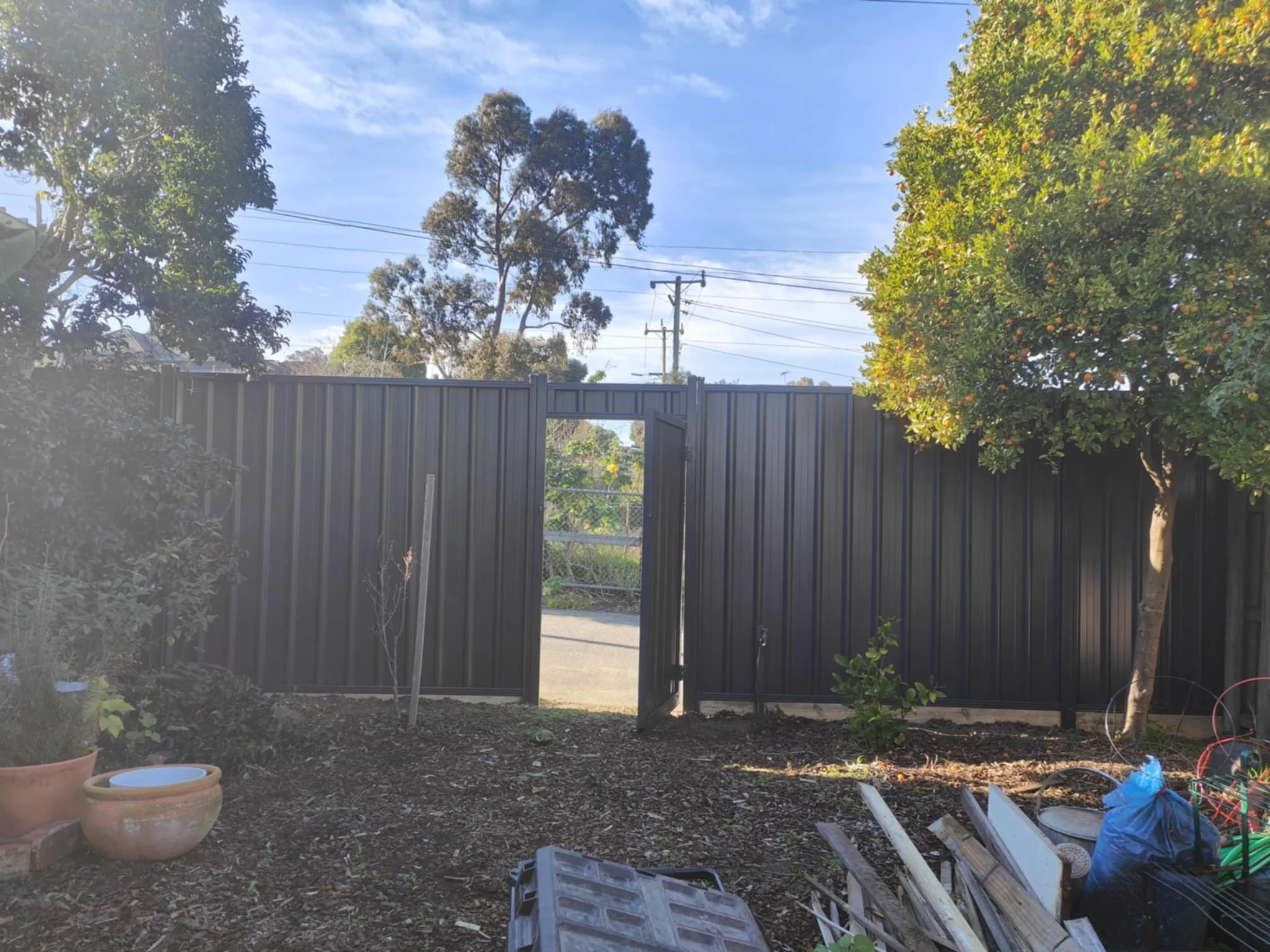 Fencing by would work ideas. Fencing in the blue mountains. Fencing near emu heights. 