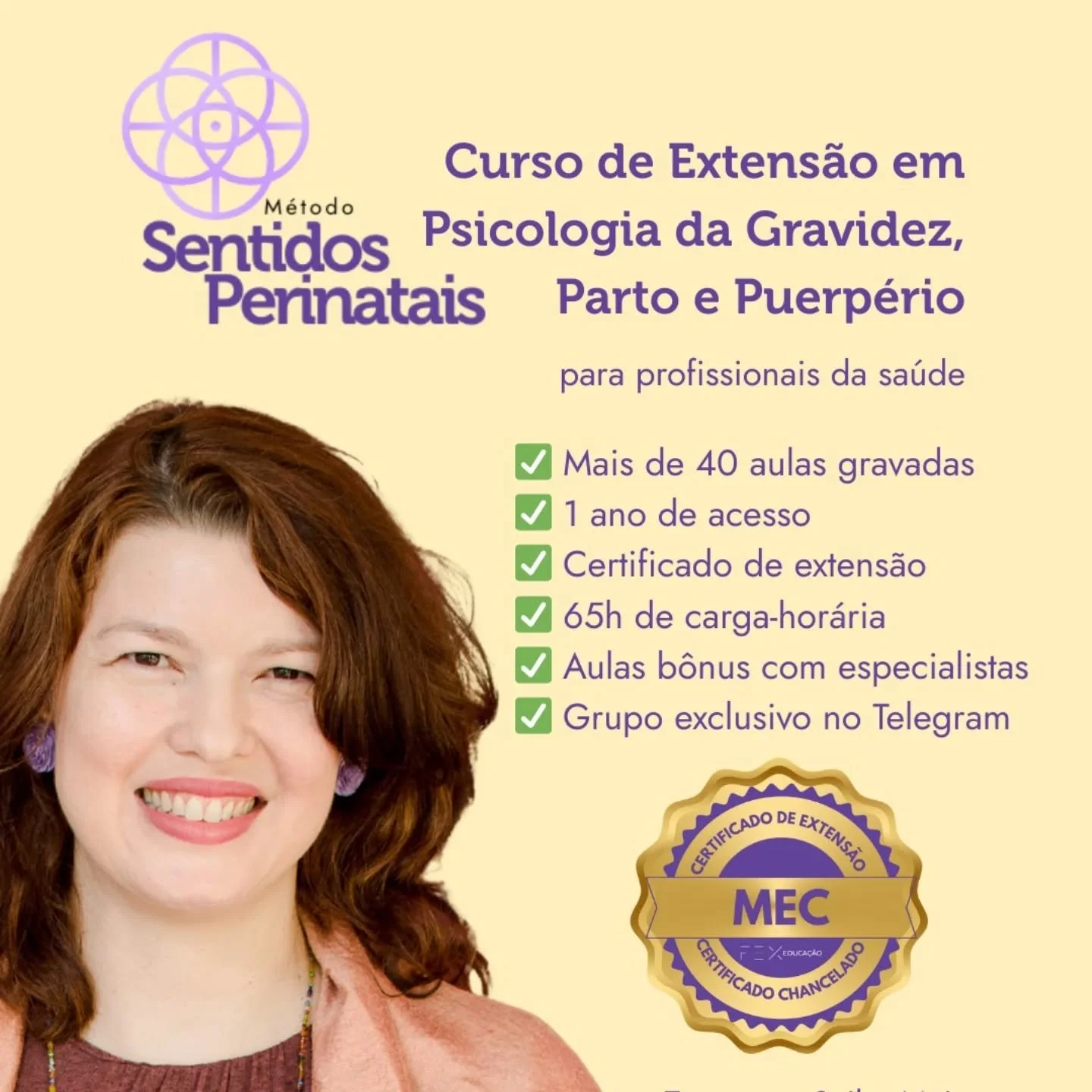 Sinta e ofereça mais segurança em sua prática com gestantes,  parturientes e puérperas. Criamos um processo formativo para te ajudar a desenvolver uma prática profissional de atuação na assistênc