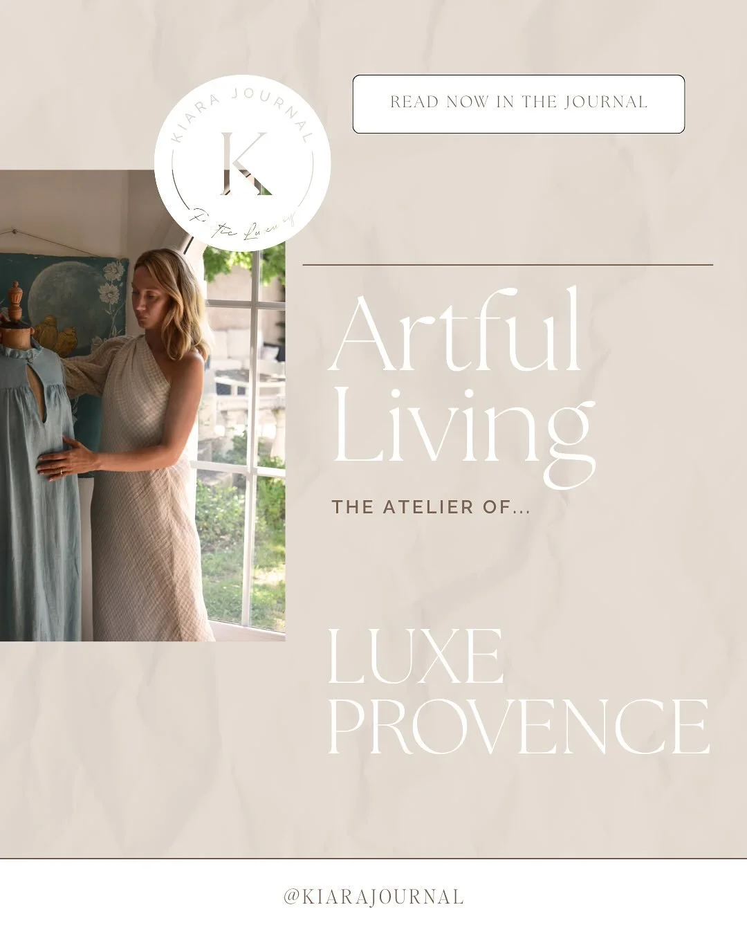 @tarik_koivisto founder of @luxeprovence has created a slow fashion luxury brand exquisitely rooted in French savoir-faire.

Her designs, from flowing dresses to flattering jumpsuits, reflect the languid beauty of southeastern France with each piece 