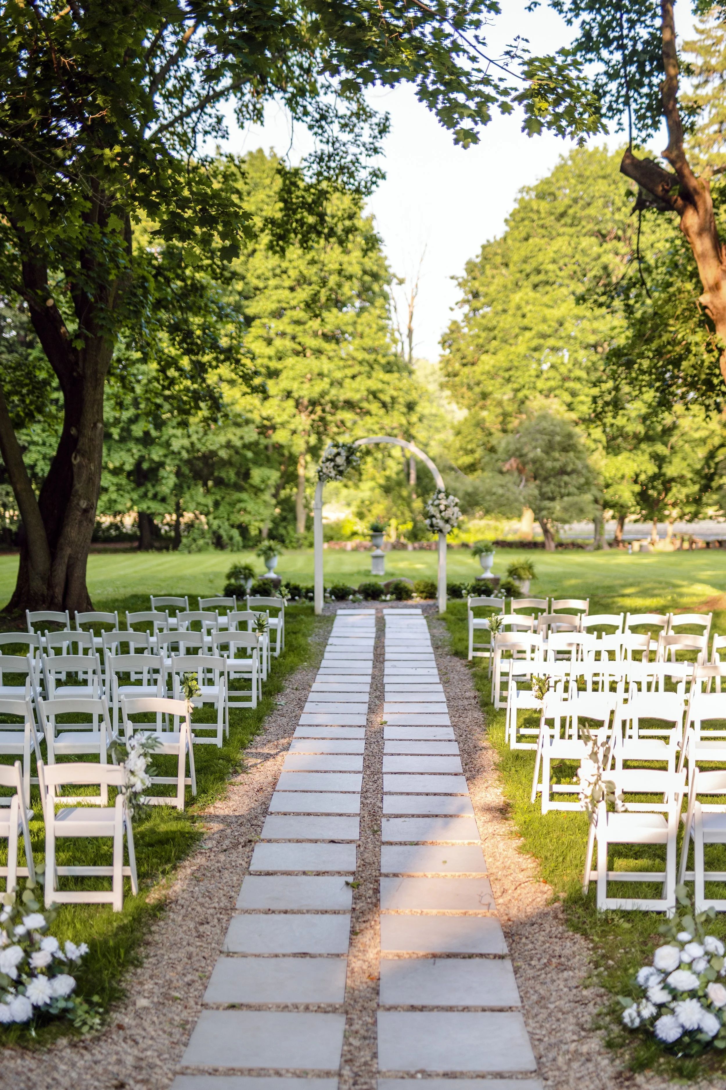 Traditional Outdoor Ceremony Setup