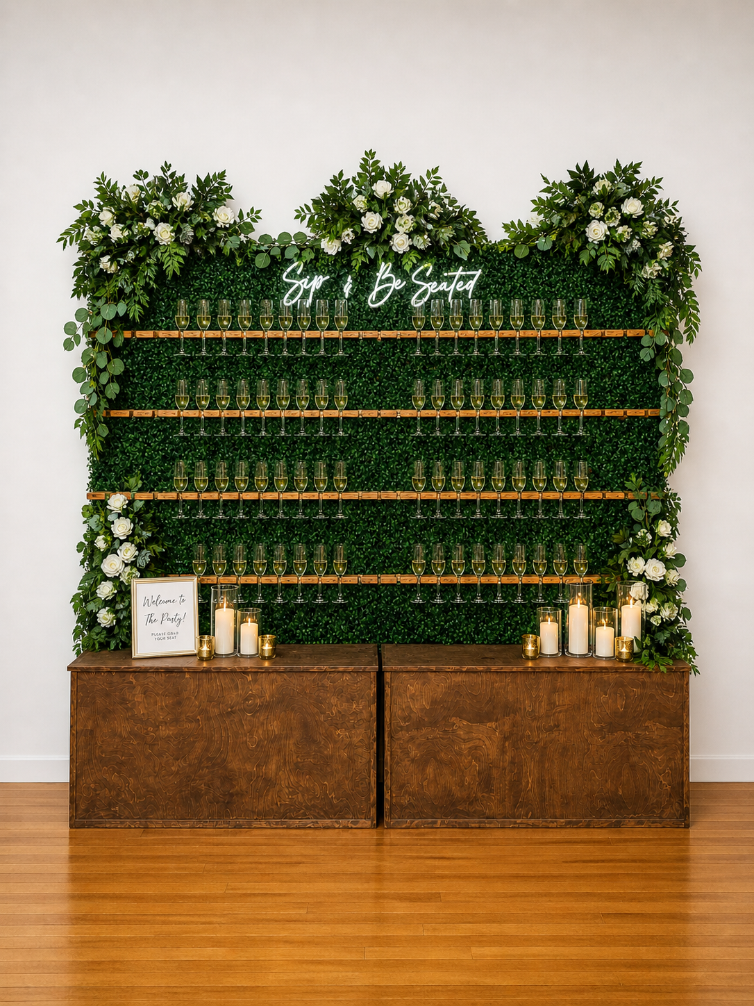 Champagne Wall
