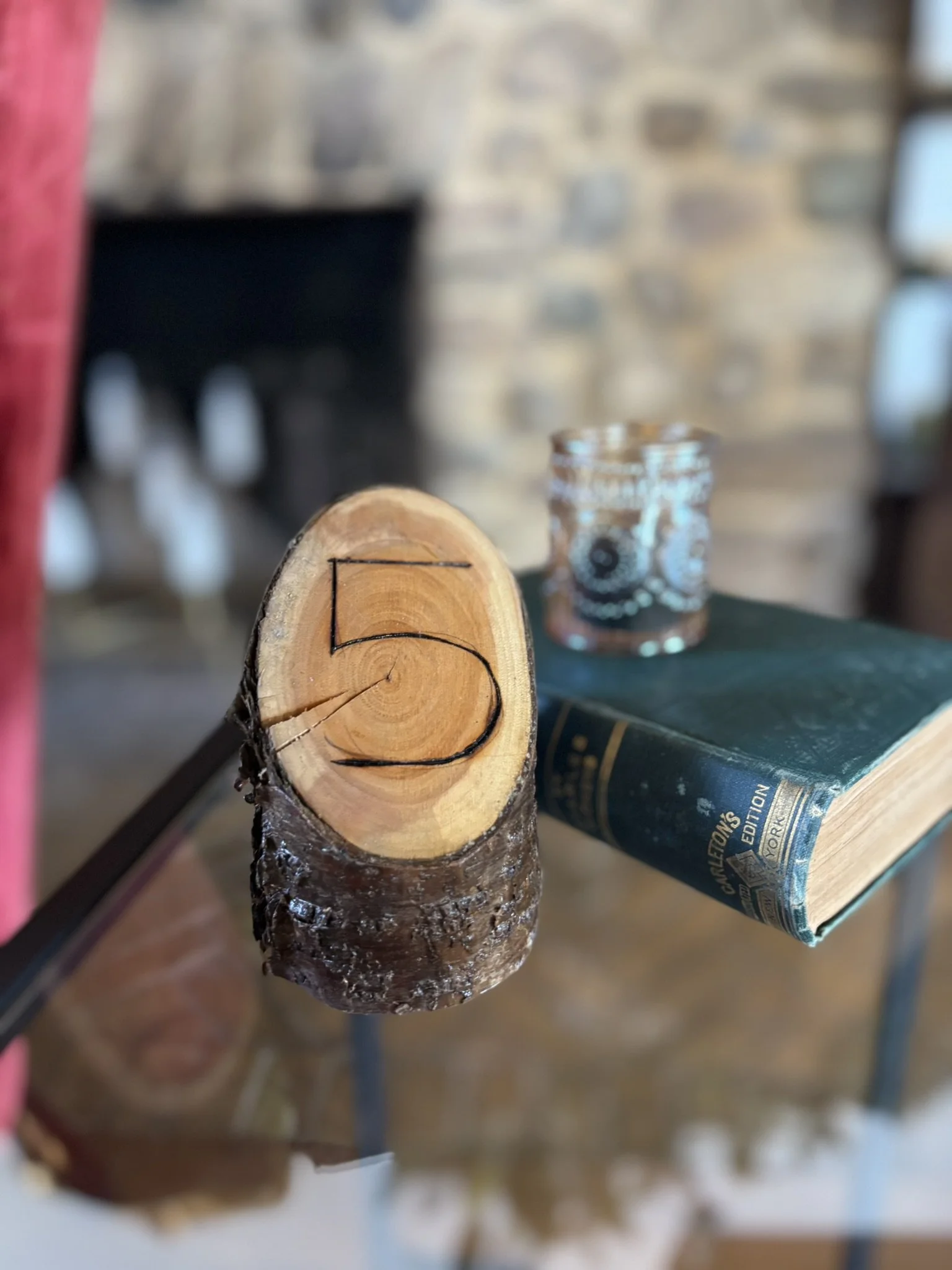Wood Table Numbers