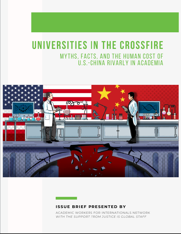 Universities in the Crossfire: Myths, Facts, and the Human Cost of US-China Rivalry in Academia