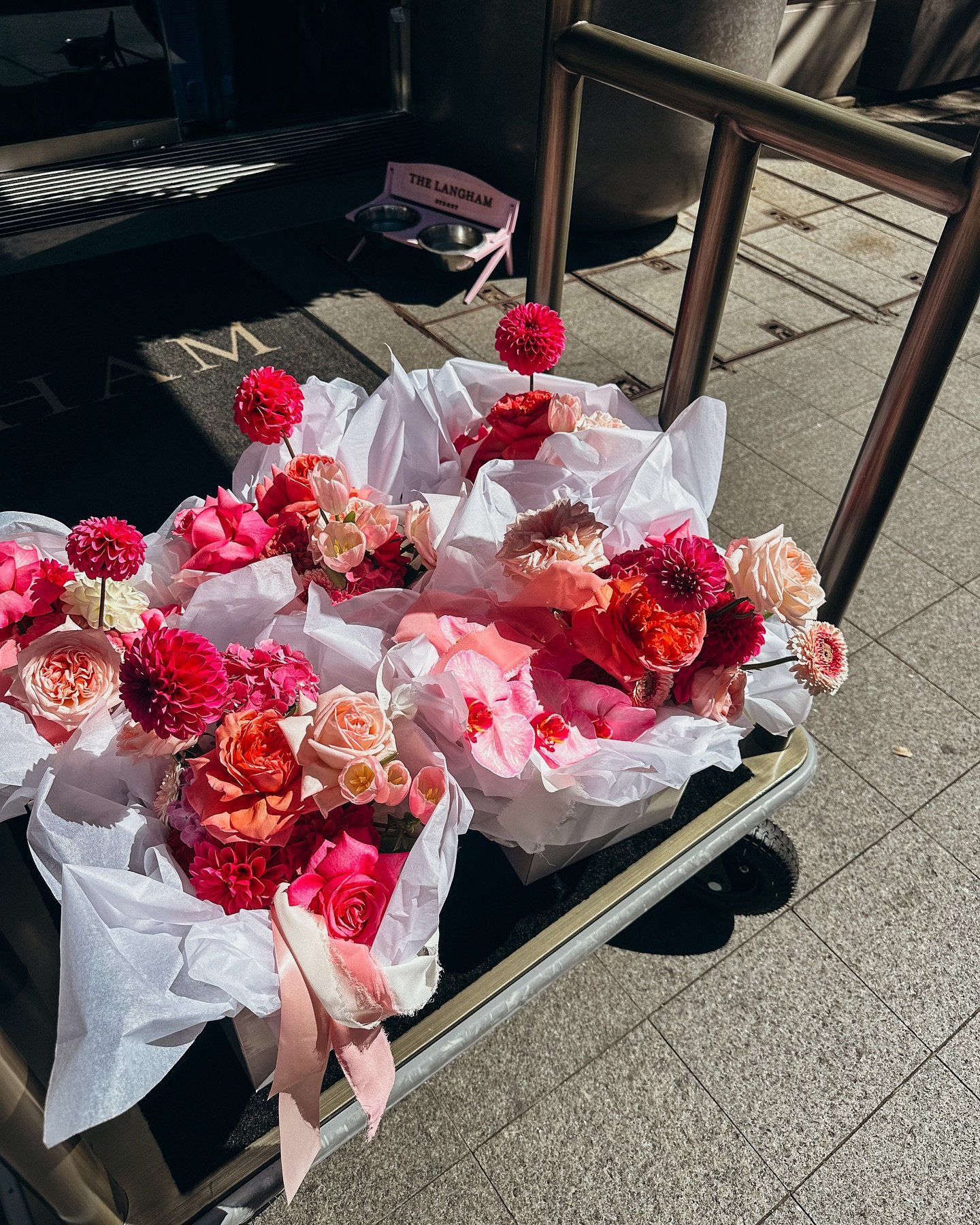 special delivery 🌸 

{for Elise} 

#sydneyweddings #bridalbouquets #pinkwedding