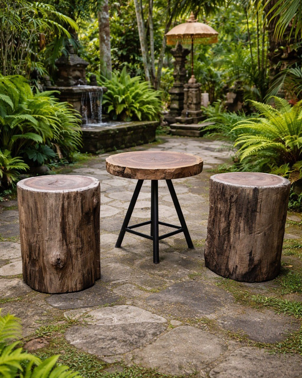 Some materials don&rsquo;t need design to prove their value.
They already have.

Reclaimed ironwood&mdash;cut from structures that have stood for decades&mdash;reintroduced into a setting where durability isn&rsquo;t a feature, it&rsquo;s the baselin