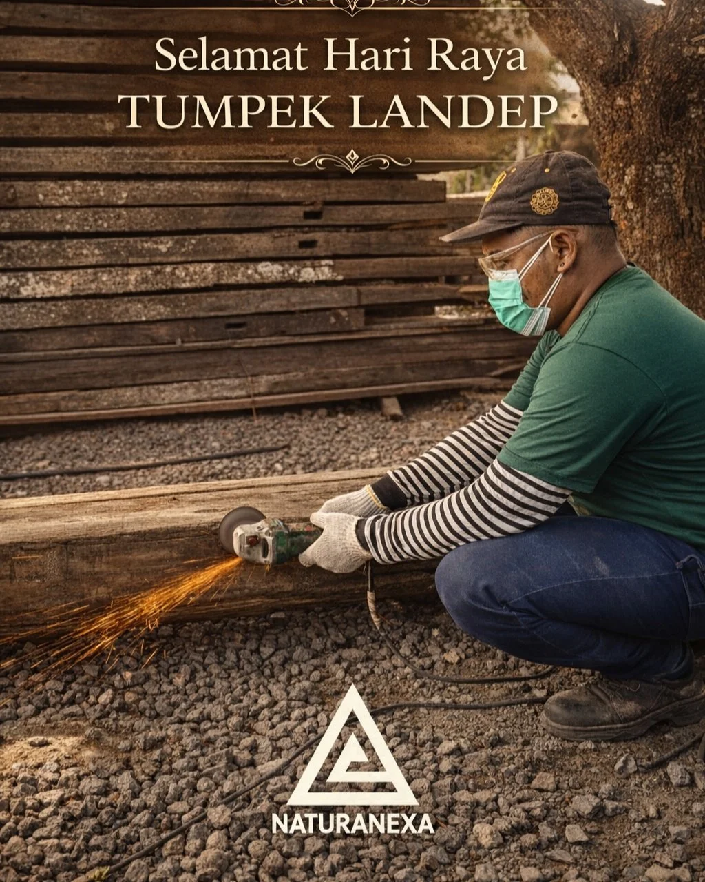 Tools shape more than materials. They shape intention.

On Tumpek Landep, we honor not just the tools in our hands&mdash;but the mindset behind them. Precision. Discipline. Respect for the process.

From reclaimed timber to refined results, every cut