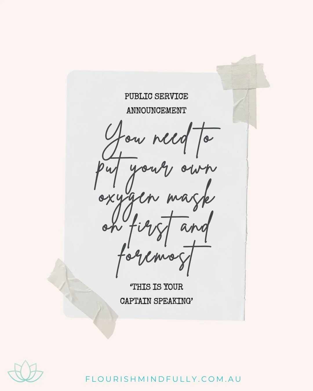 'Caring for me supports everyone I care for'
Latest blog is all about giving yourself permission to tend to your needs. There's even a 'Needs Menu' with a how-to guide on identifying and honouring your needs ✅

Read that again
💛 Meeting your own nee