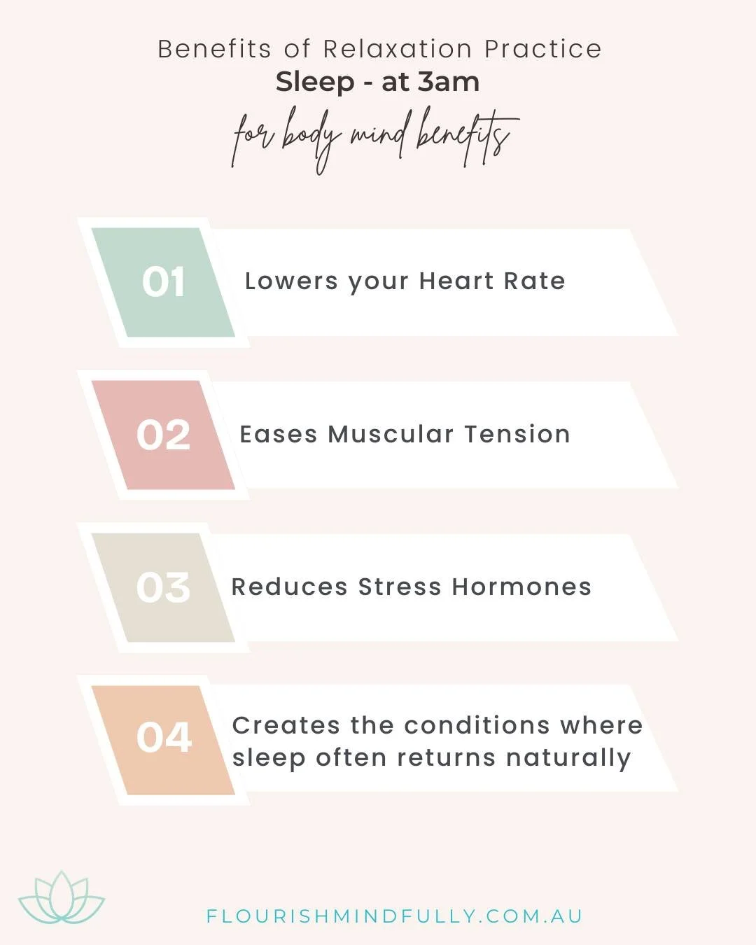 🌙 Read more on my blog on sleep (link in bio) &lsquo;Why do I wake at 3am? And what helps?&rsquo;

Even if sleep doesn&rsquo;t come immediately, relaxation is still deeply beneficial. 🌿

Your body may still be:
💚 lowering heart rate
💚 easing musc