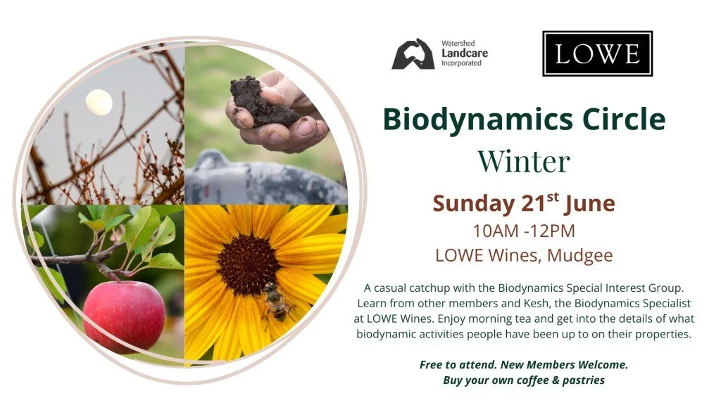 Biodynamics Circle with Watershed landcare