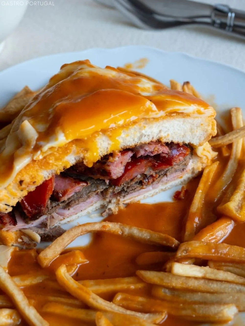 The Francesinha is a must-try dish when you're in Porto.