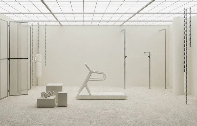 unseen project visuals from the white gym I did last year with @studioignatov for @oace_sports 🪩🤍

See the final white gym space @oace_sports 

#interiordesign #setdesign #artdepartment