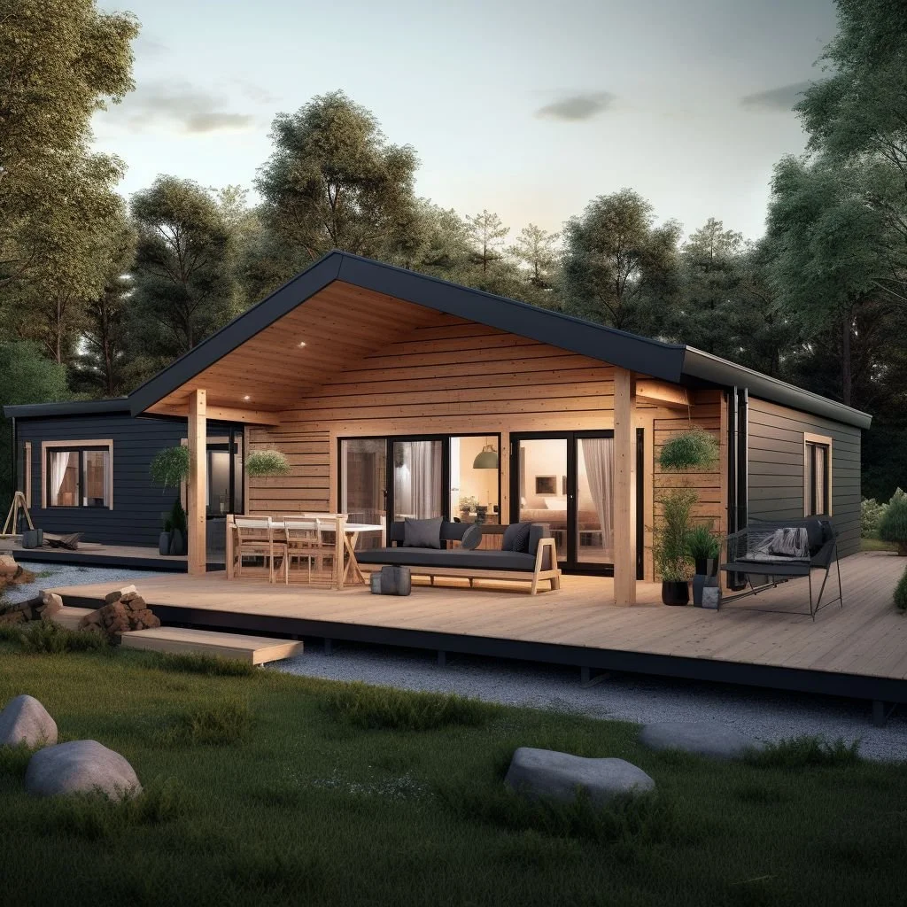 niuglam glamping camping fabricación bungalow madera