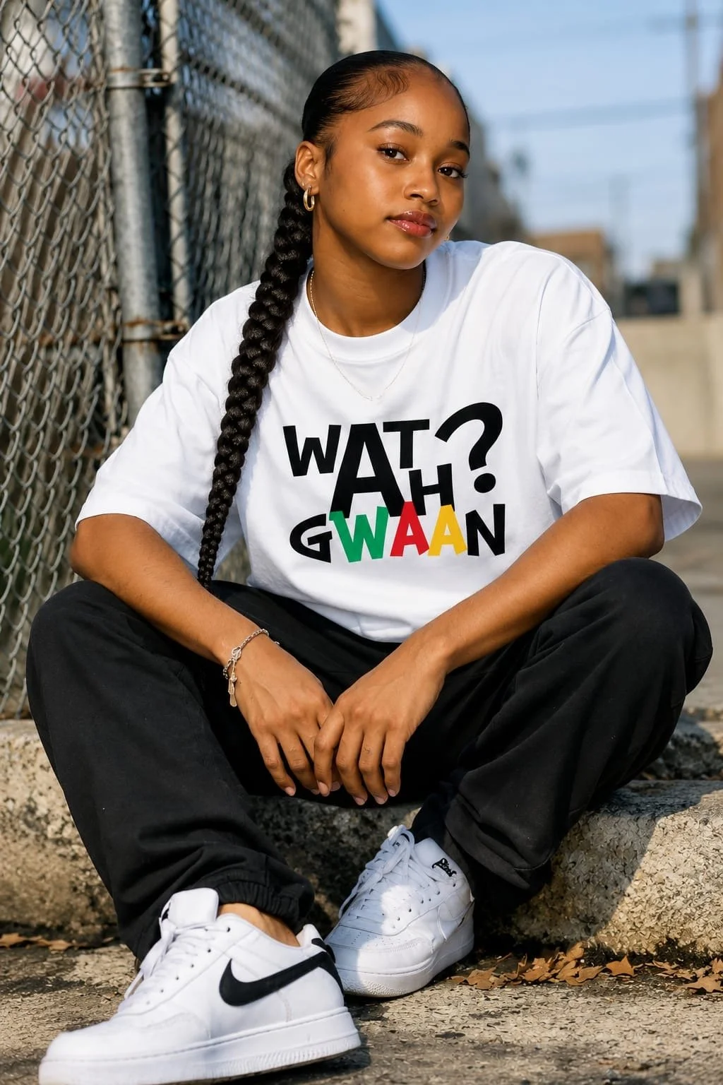 The ‘YANG’ Heavyweight Boxy Tee White