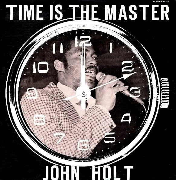 album cover "Time is The Master" John Holt.