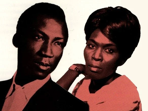 Alton Ellis with Hortense Ellis