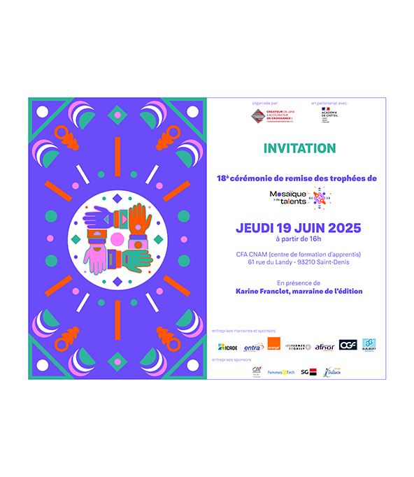 Invitation Digitale-  Mosaïque de talents