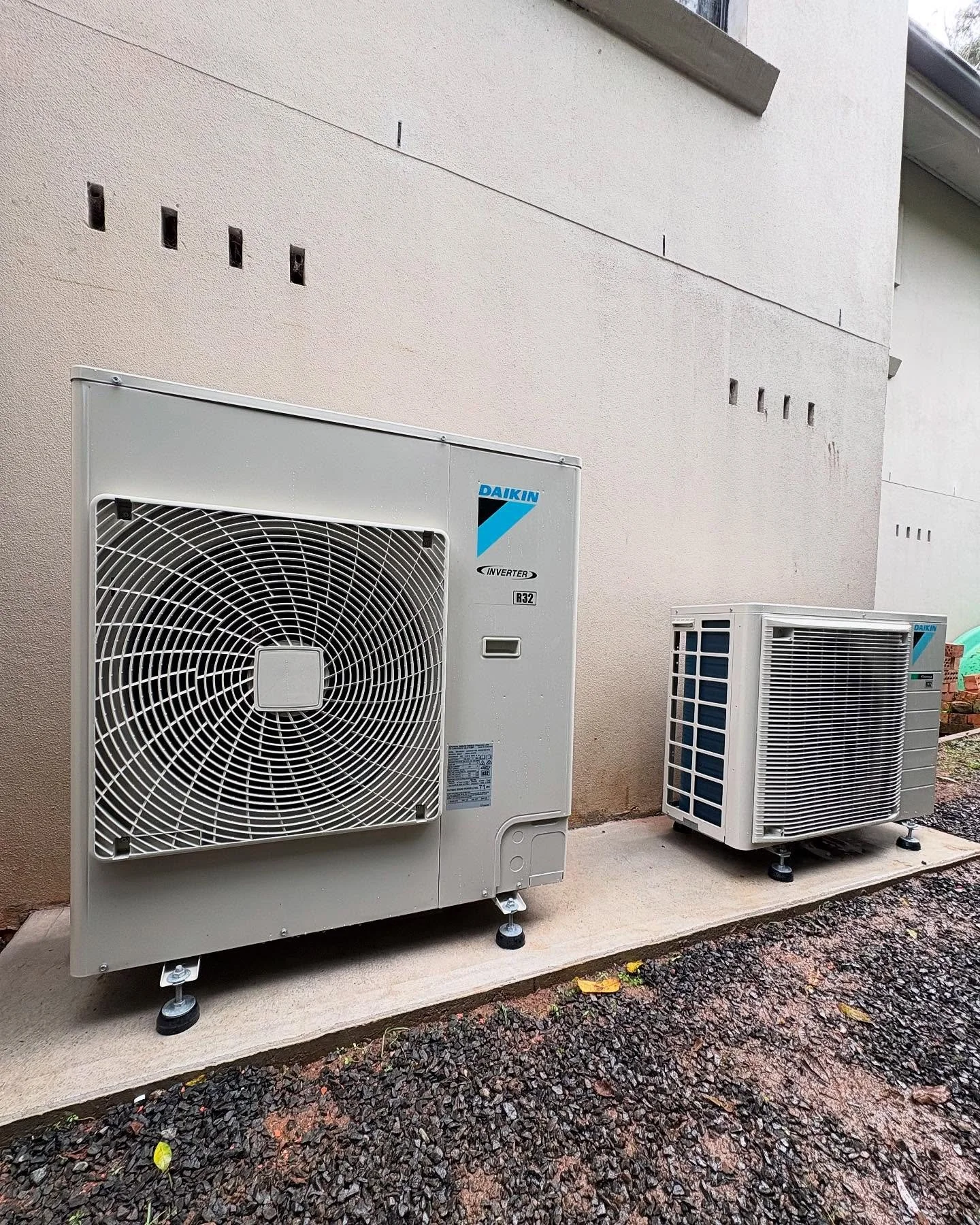 Our Stanwell park project this week! 
Out with the old gas heater, In with energy-efficient reverse cycle air conditioning systems! Another recent project bringing comfort and savings to our happy customers!