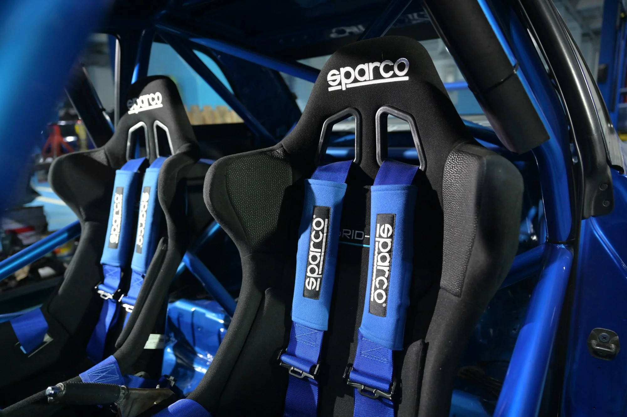 SUBARU WRC P2000 PROJECT WIRING SPARCO SEATS