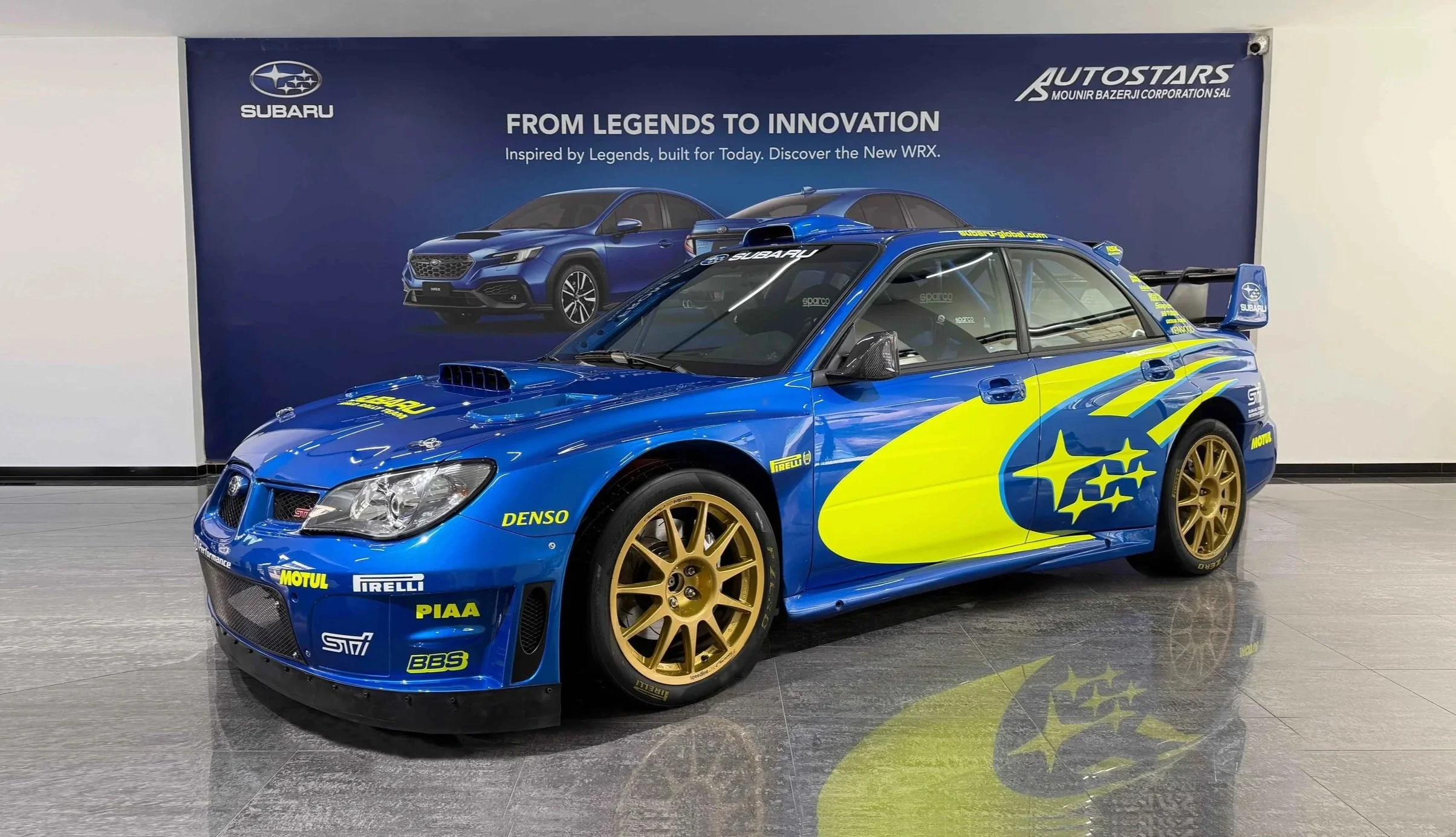 Subaru Impreza Wrc S12 Reimagined Side View