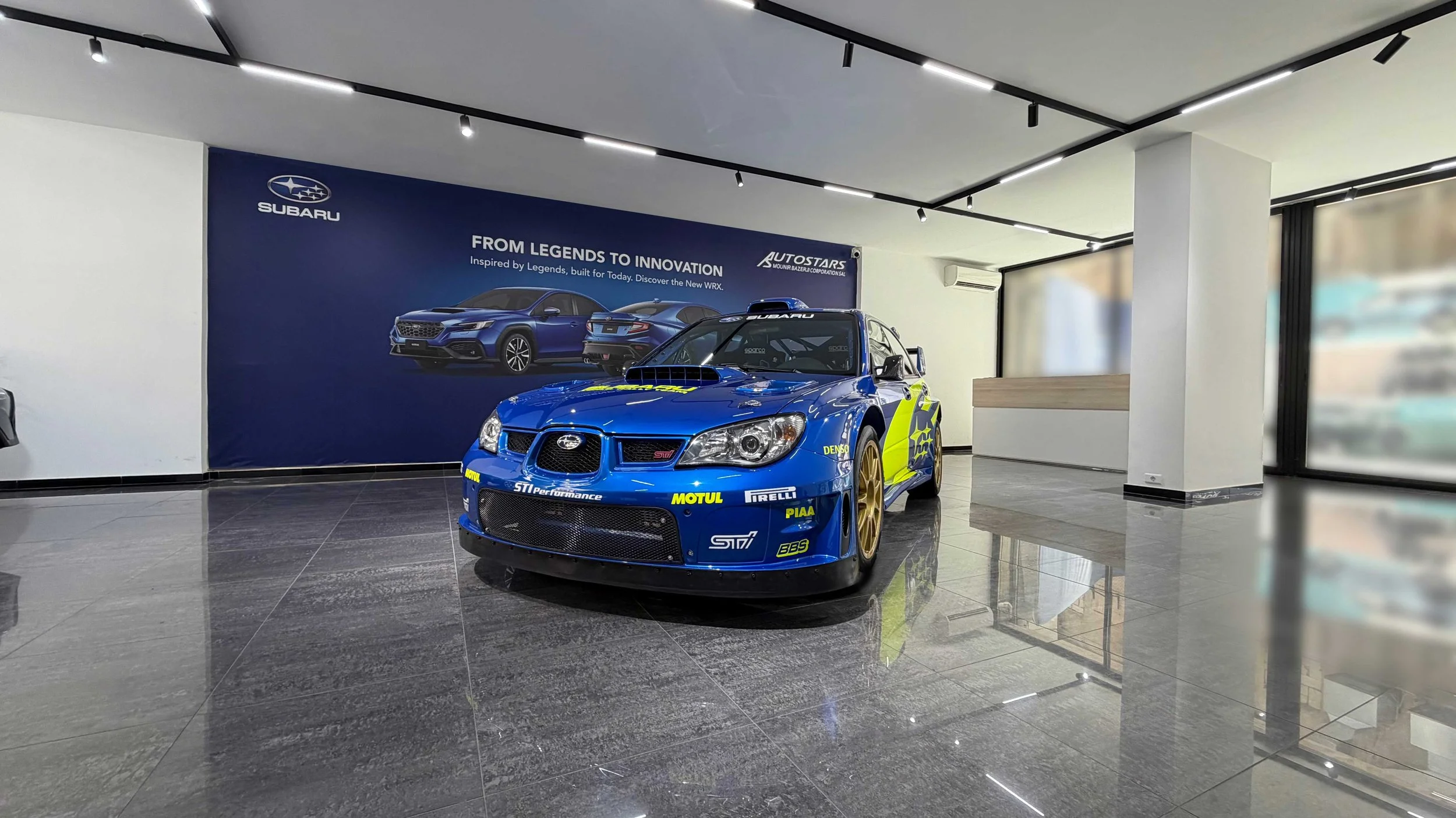 Subaru Impreza Wrc s12 Reimagined front