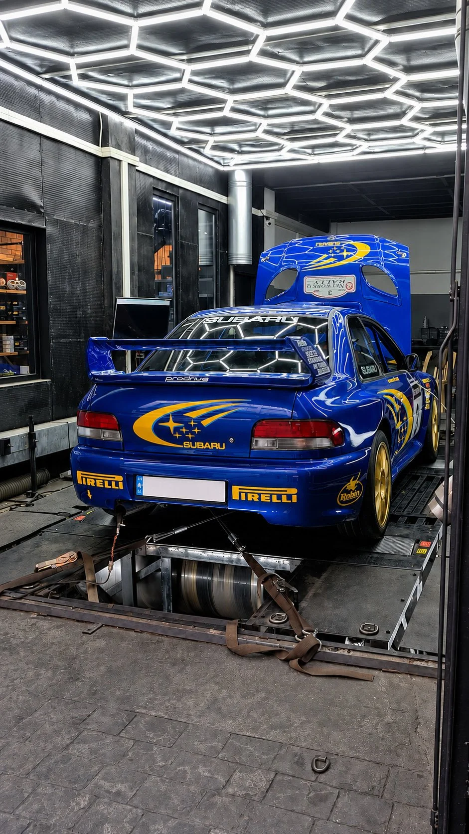 SUBARU WRC P2000 PROJECT DYNO TEST