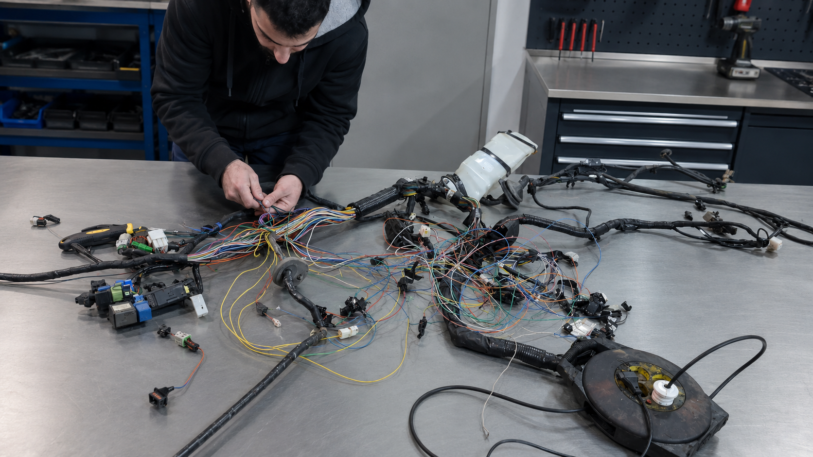 SUBARU WRC P2000 PROJECT WIRING