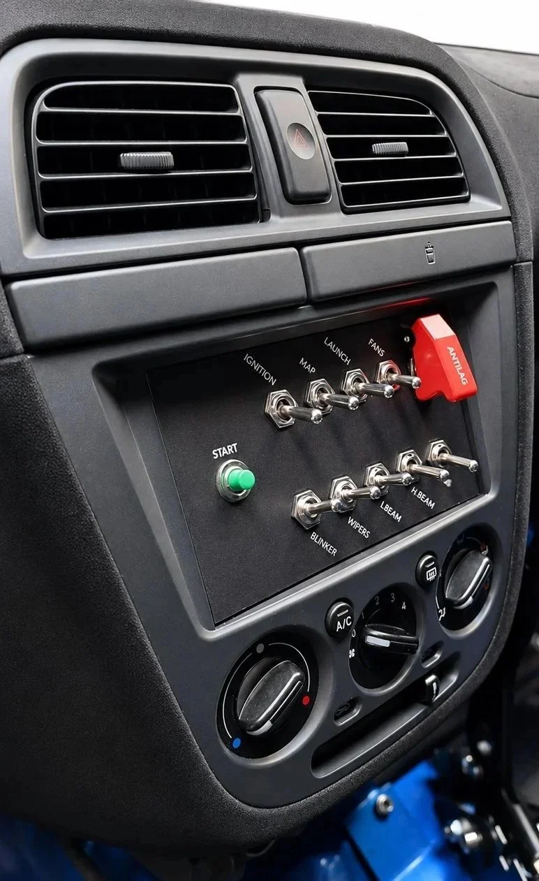 Subaru Impreza WRC S12 Reimagined buttons