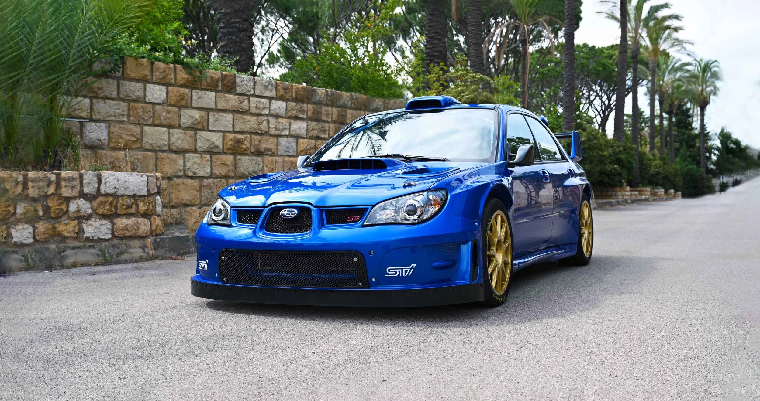 Subaru Impreza wrc s12 Reimagined front