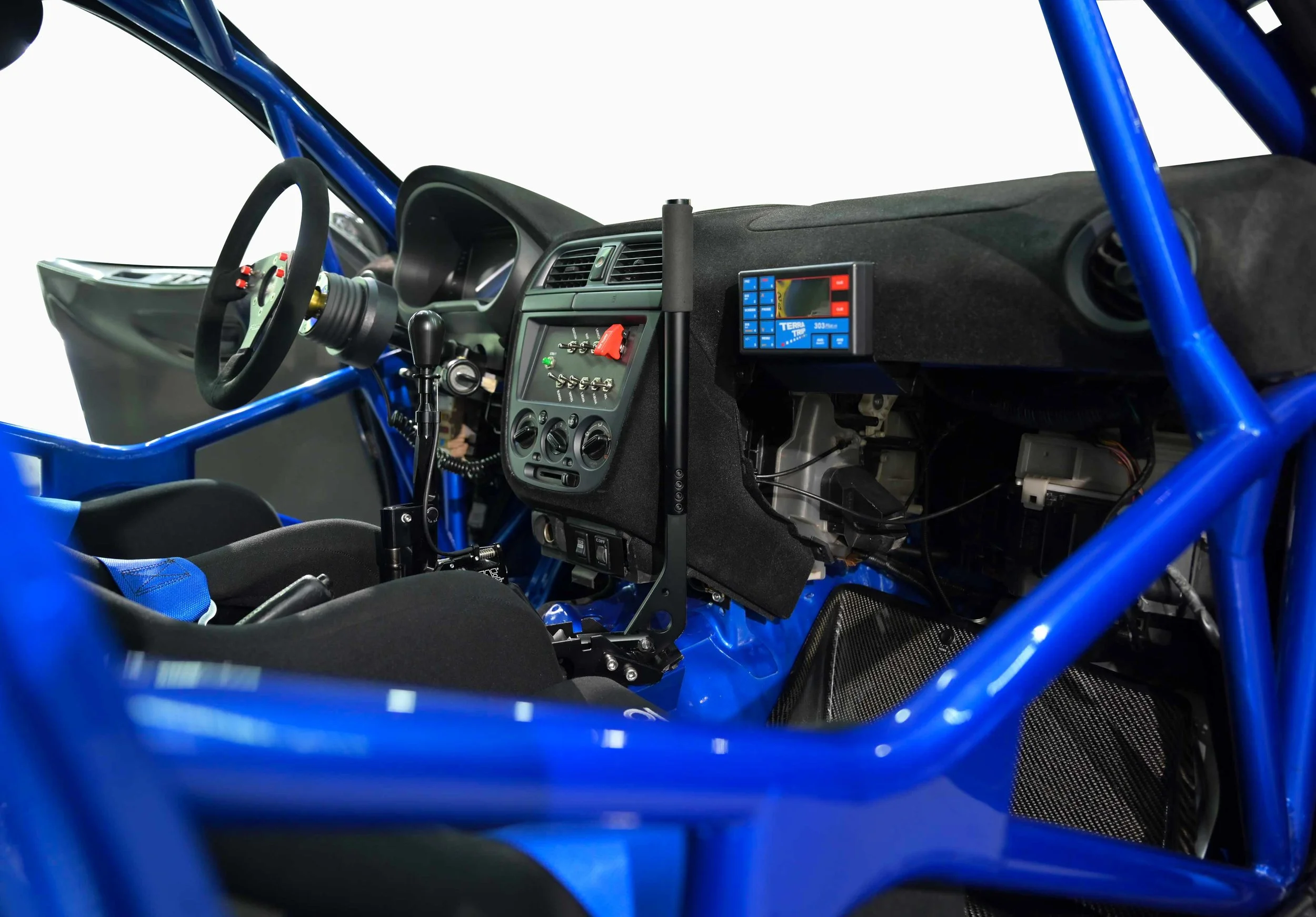 Subaru Impreza WRC S12 Reimagined interior Cockpit