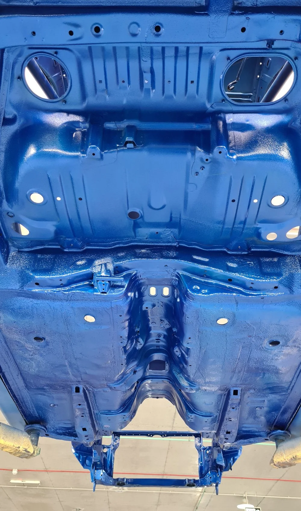 SUBARU WRC P2000 PROJECT UNDERBODY PAINTED