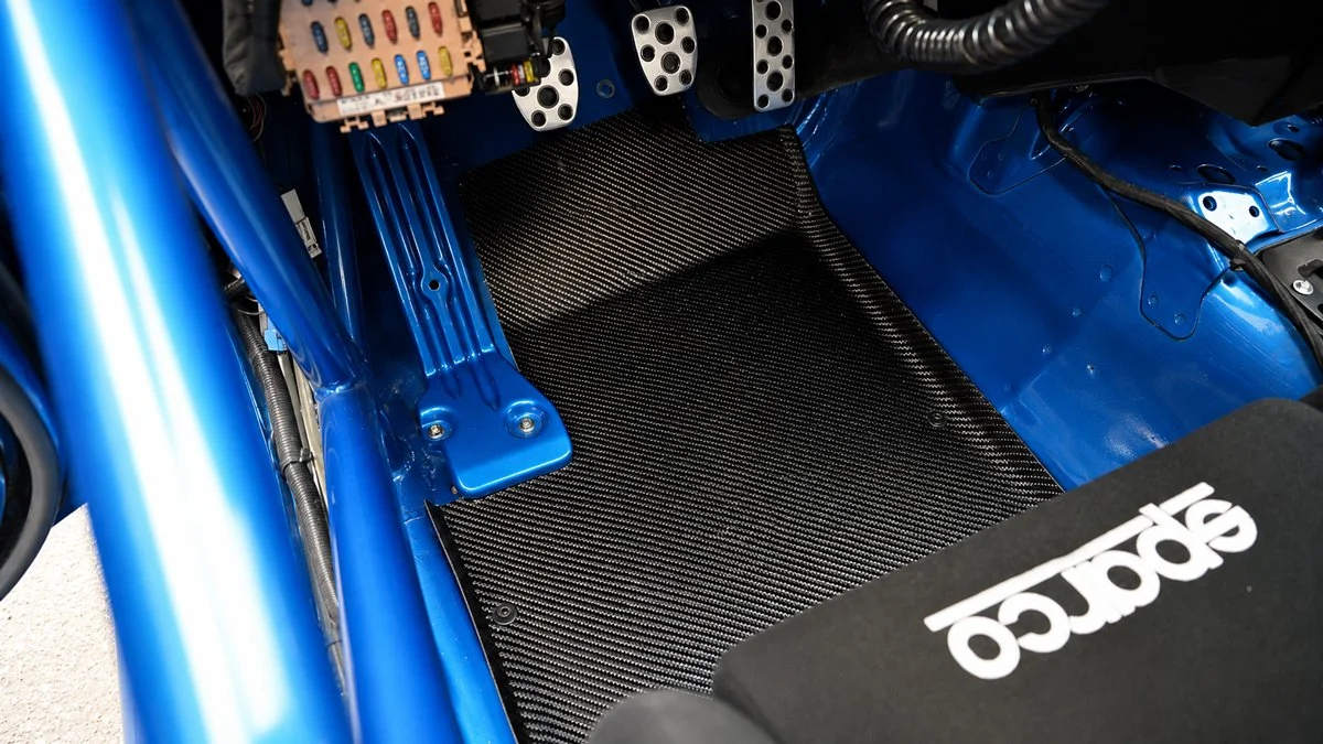 Subaru Impreza WRC S12 Reimagined Carbon floor mat