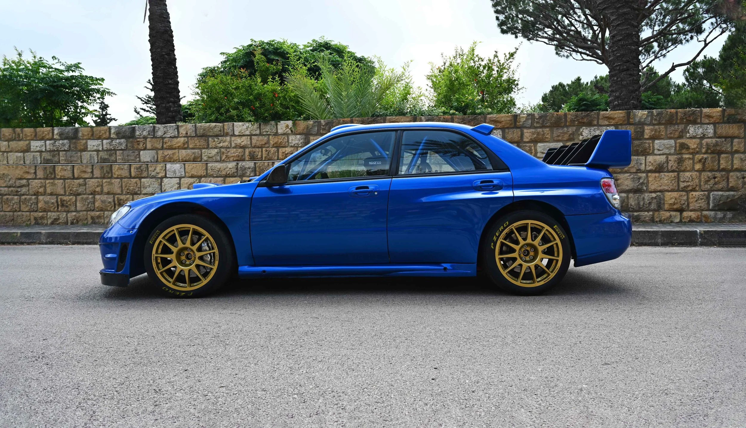 subaru impreza wrc Reimagined s12 side