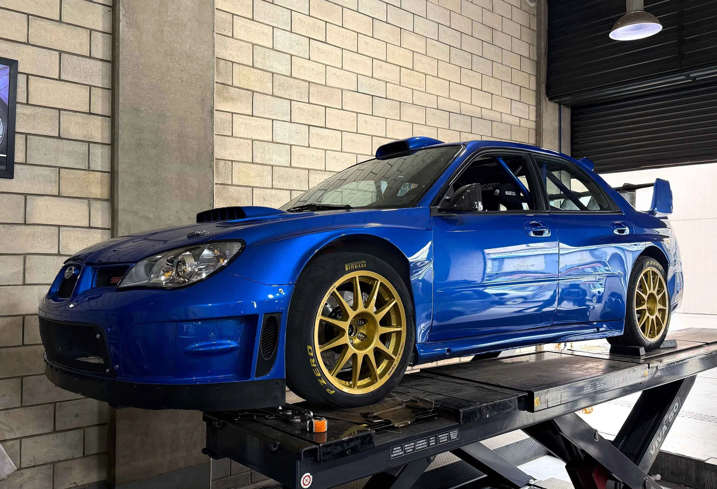 Subaru Impreza WRC S12 Reimagined Wheel Alignment