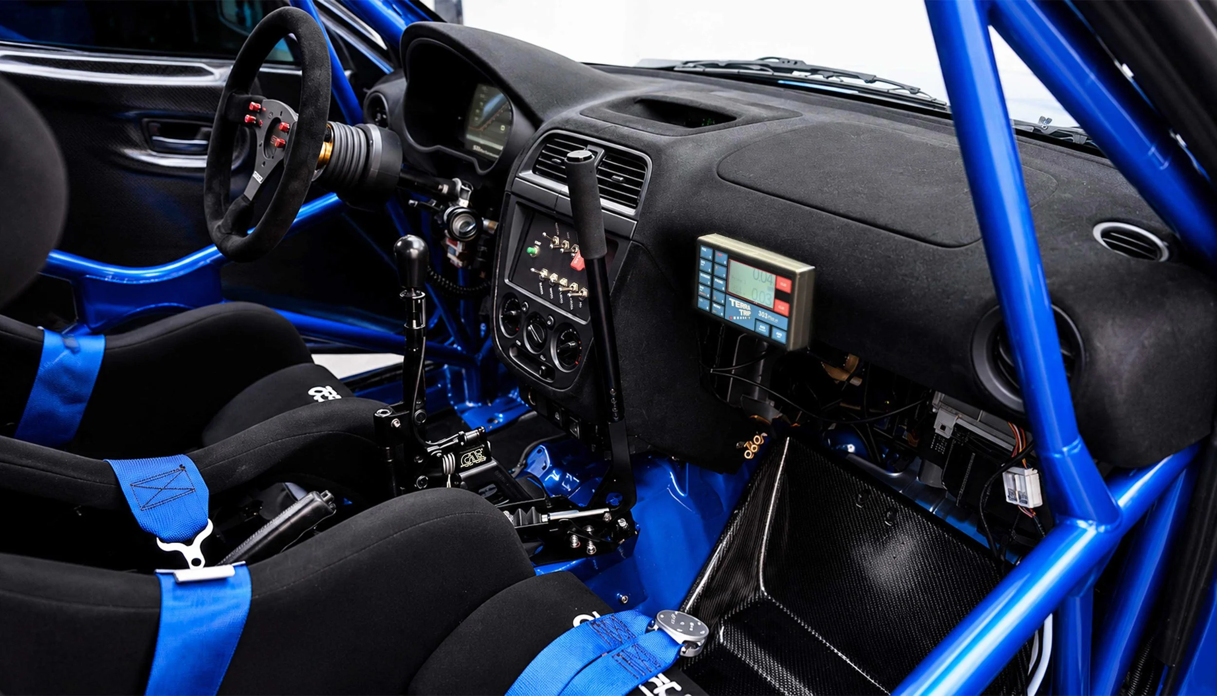 Subaru Impreza wrc s12 Reimagined interior