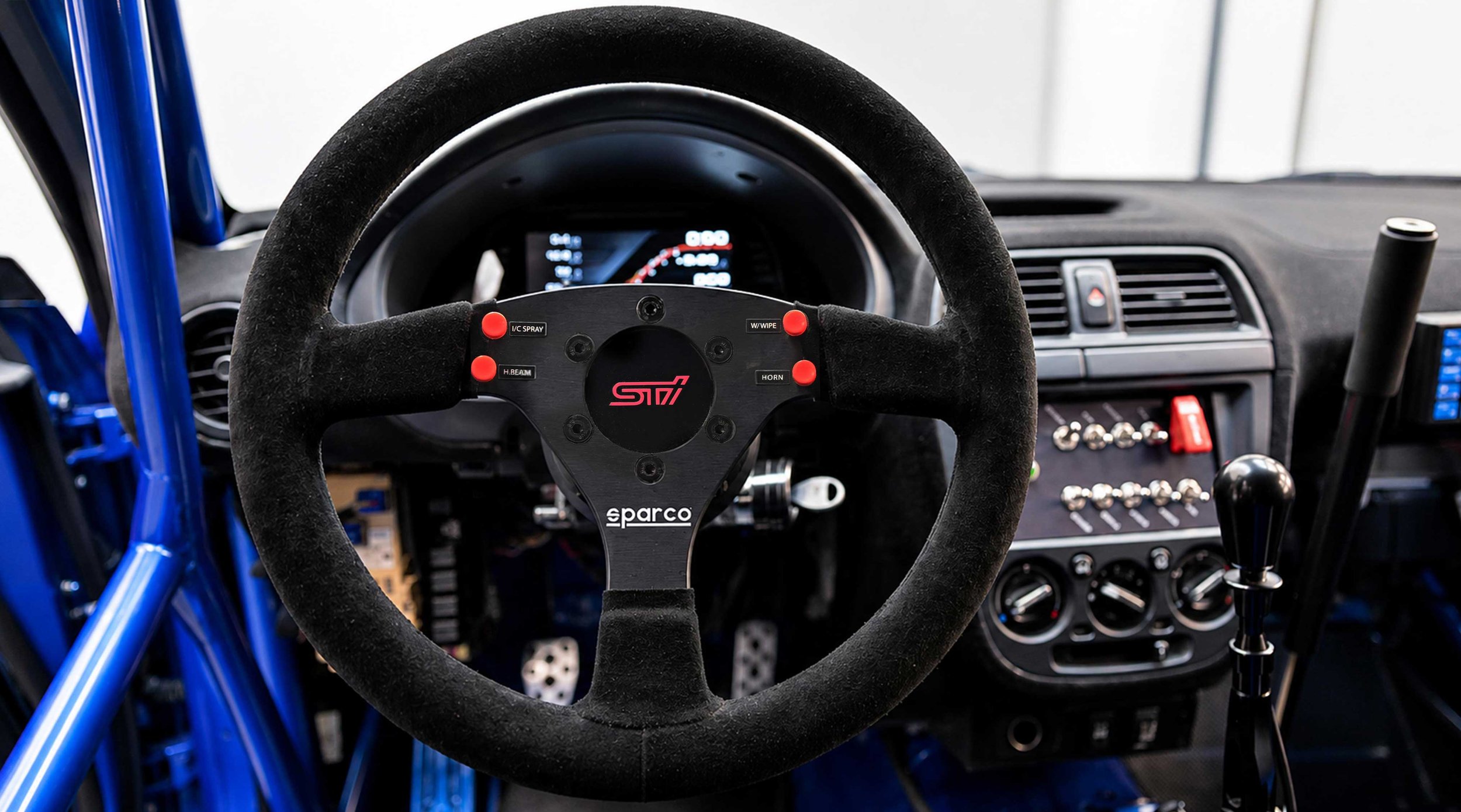 Subaru Impreza WRC S12 Reimagined Cockpit Interior