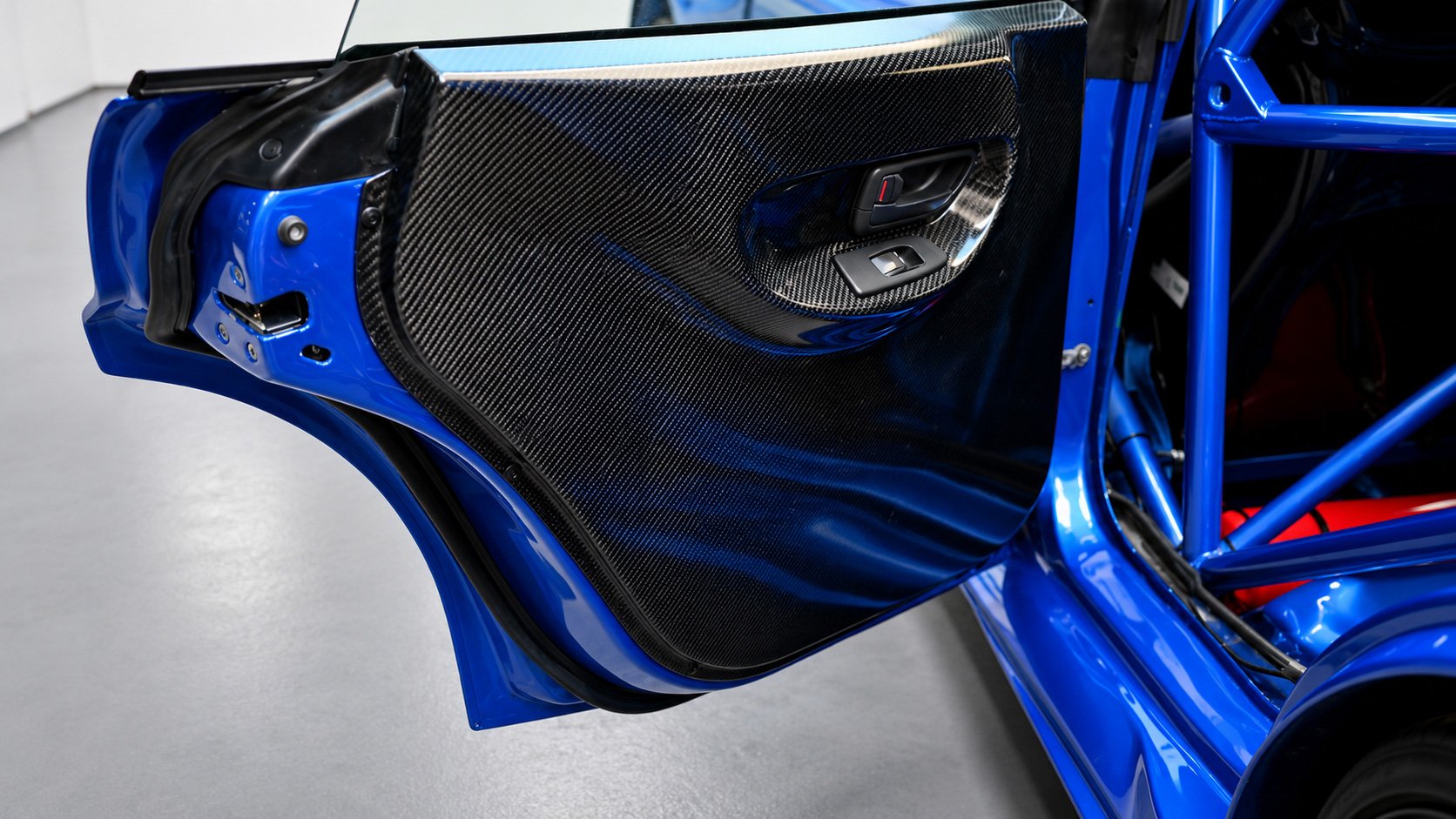 Subaru Impreza WRC S12 Reimagined rear door carbon