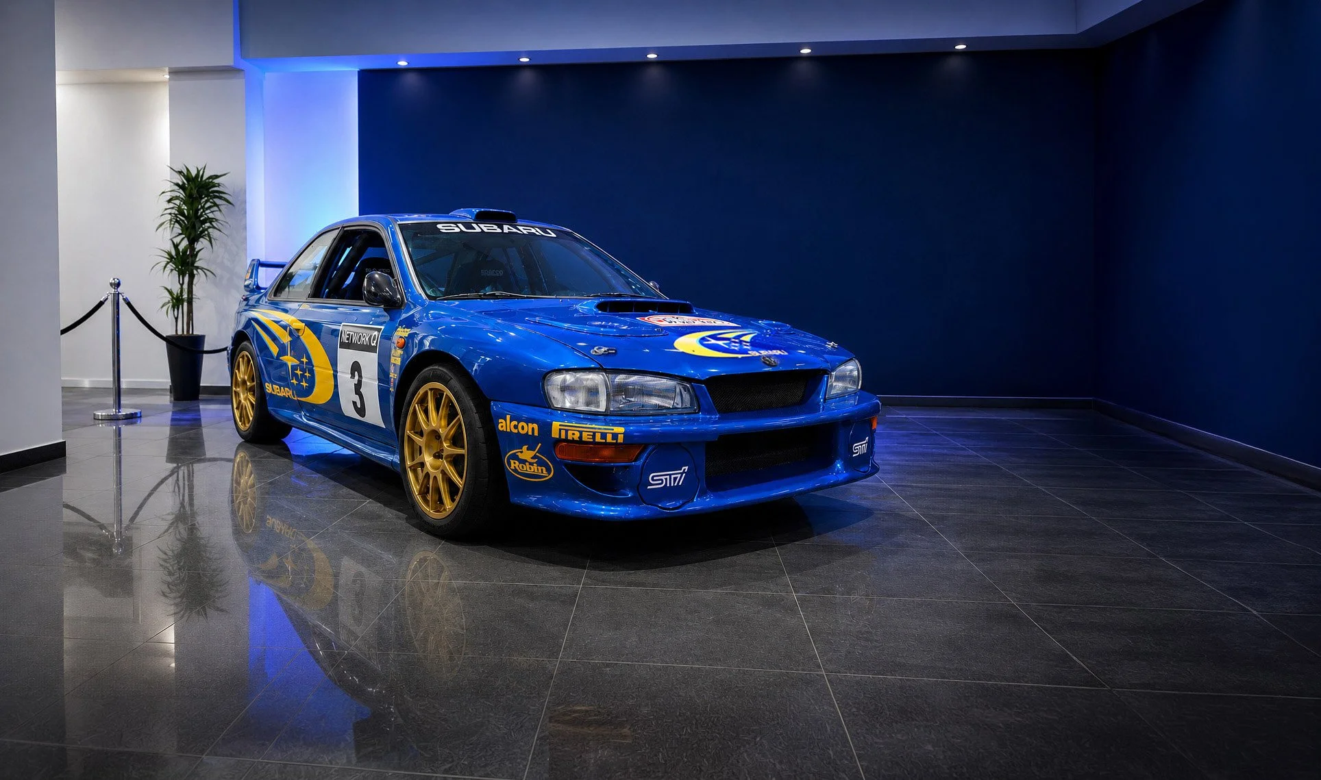 Subaru Impreza P2000 WRC Reimagined In Showroom