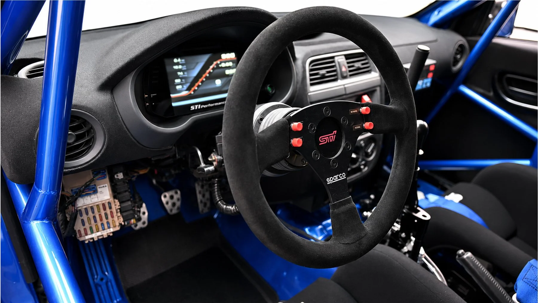 Subaru Impreza WRC S12 Reimagined Steering Wheel