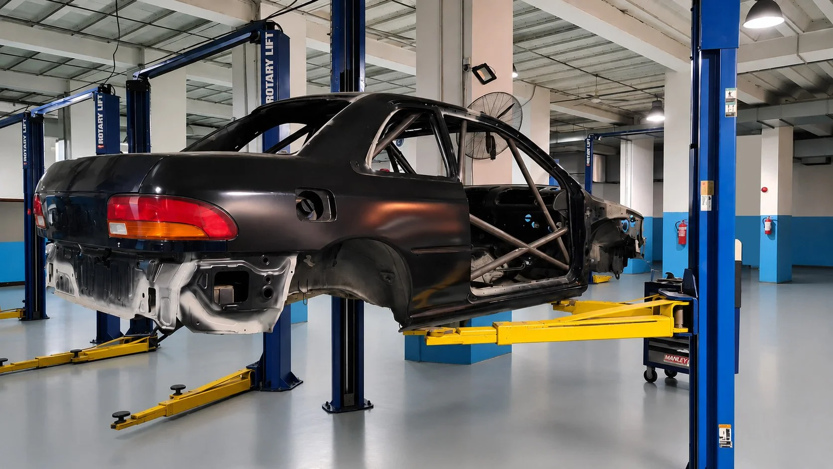 SUBARU WRC P2000 PROJECT ROLL CAGE