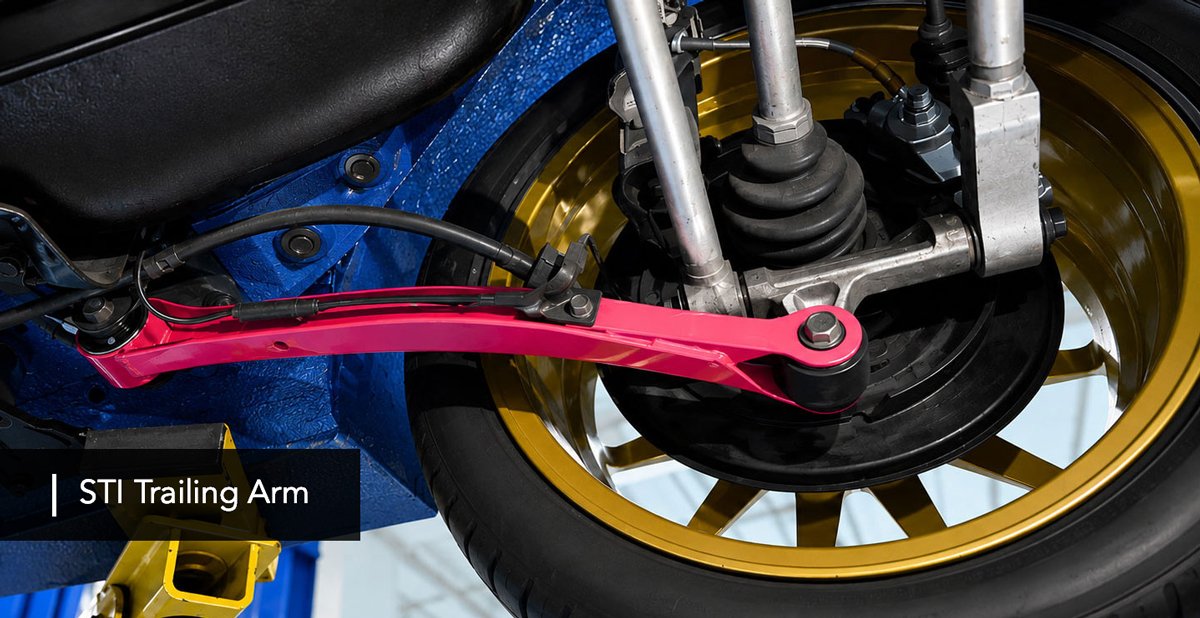 Subaru Impreza WRC S12 Reimagined trailing arm