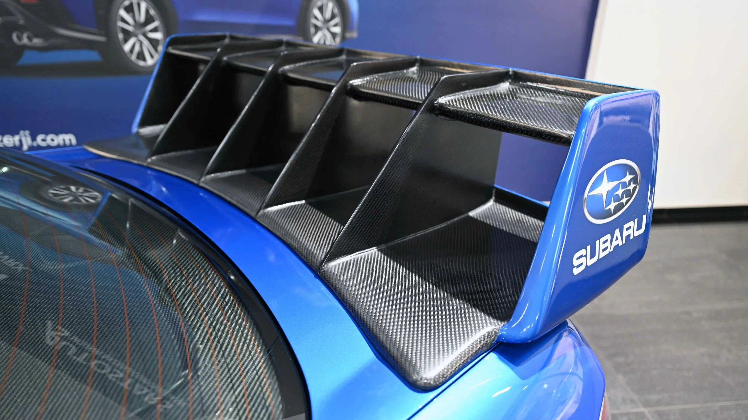 Subaru Impreza Wrc s12 Reimagined Rear Spoiler