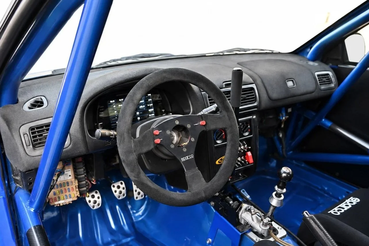 Subaru Impreza P2000 WRC Reimagined Interior Cockpit