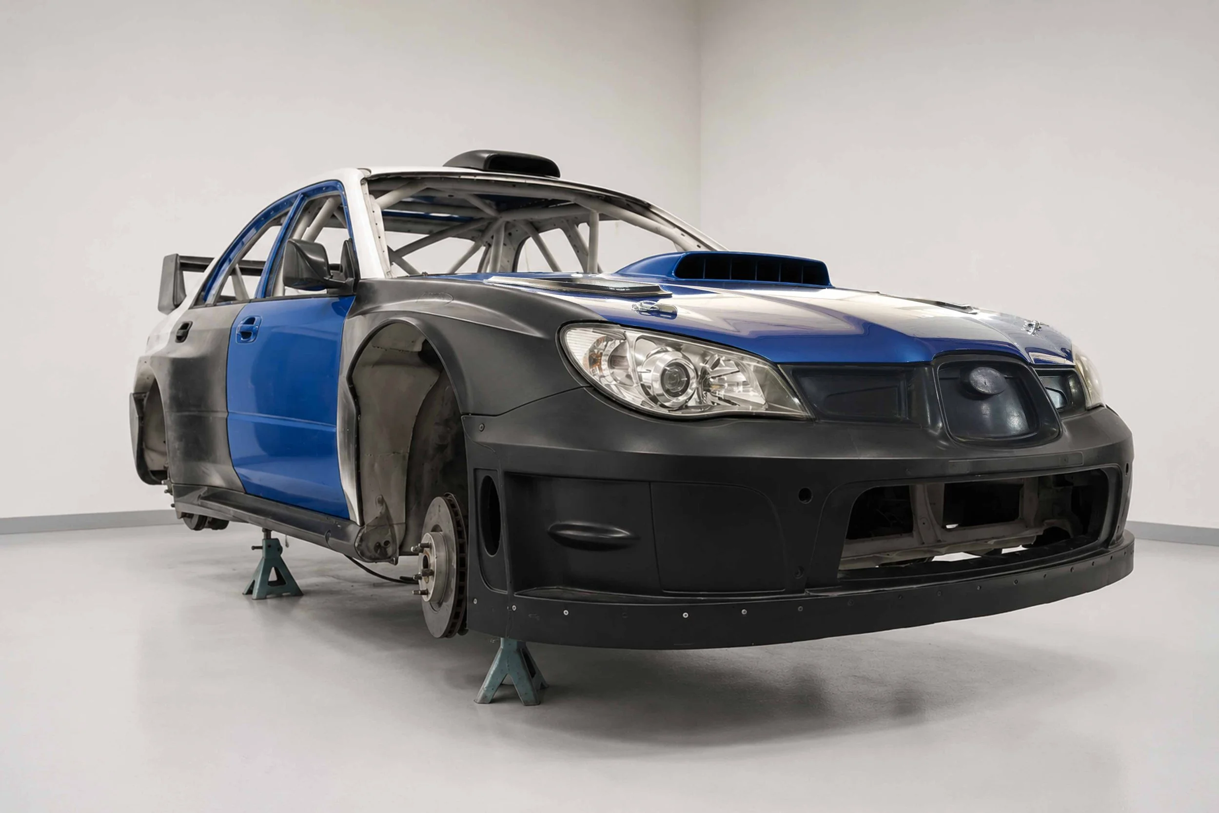 Subaru Impreza WRC S12 Reimagined front Carbon body kit